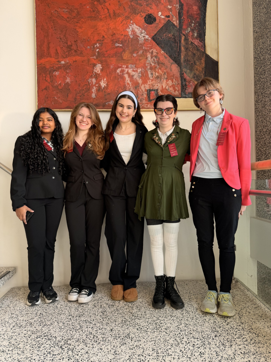Peters Township Forensics Team at states this past February.